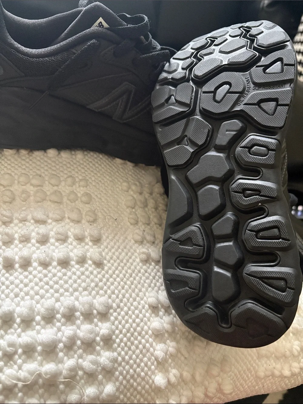 New Balance Kids Black Athletic Sneakers